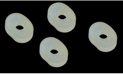 Spur Gear Rubbers - ORANGE | Ezeetrade Racing